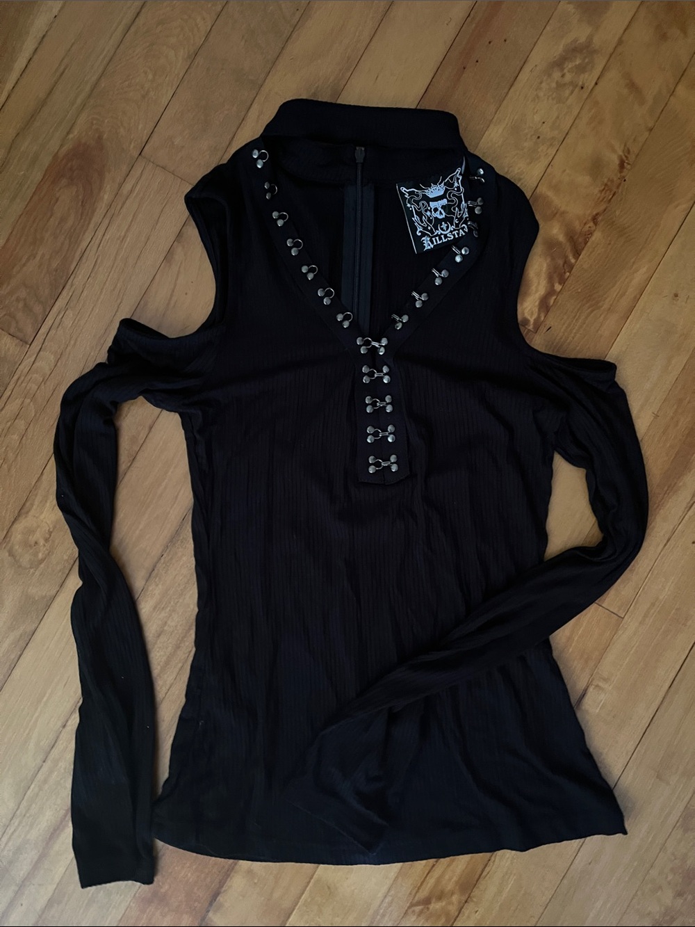 Mixed lot Killstar Dolls Kill Crop Top Goth Sheer Lace Tryals dress small - Picture 4 of 4
